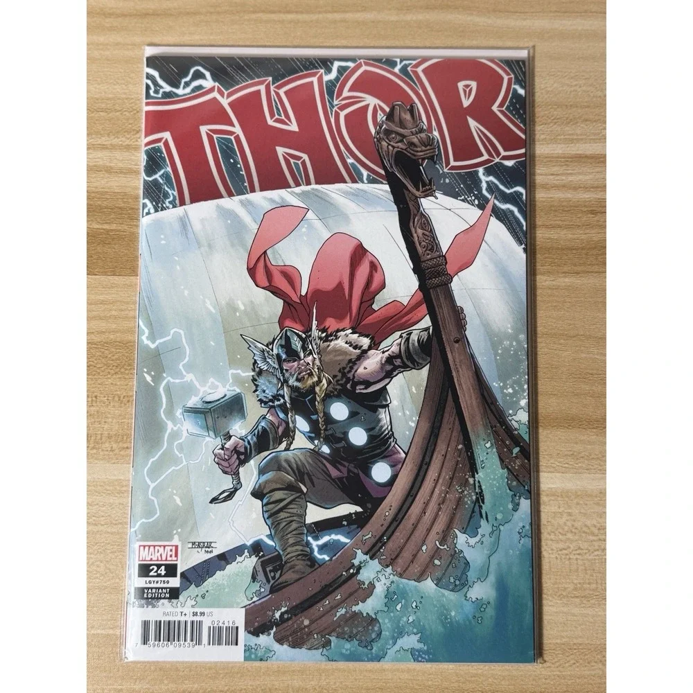 Marvel Comics: THOR #24 2022 ASRAR VARIANT ODIN Funeral 72 Page Book
